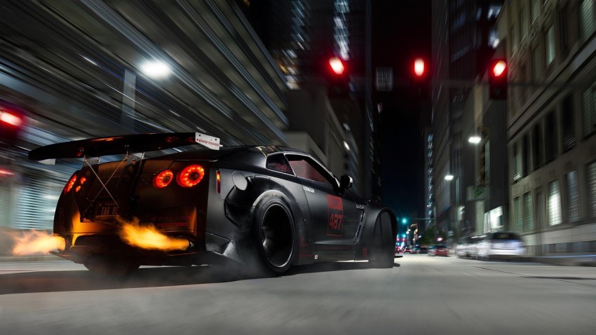 Laptop Wallpaper Black Car for Desktop 4K