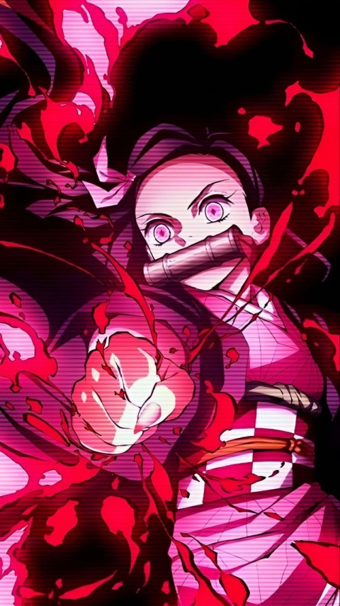 Wallpaper Demon Slayer 4K for iPhone
