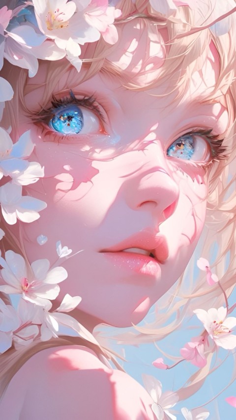 Wallpaper Cute Girl for Phone 4K