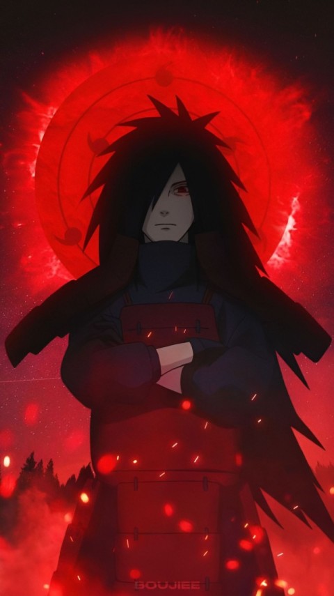 Wallpaper Madara Uchiha for Mobile 4K