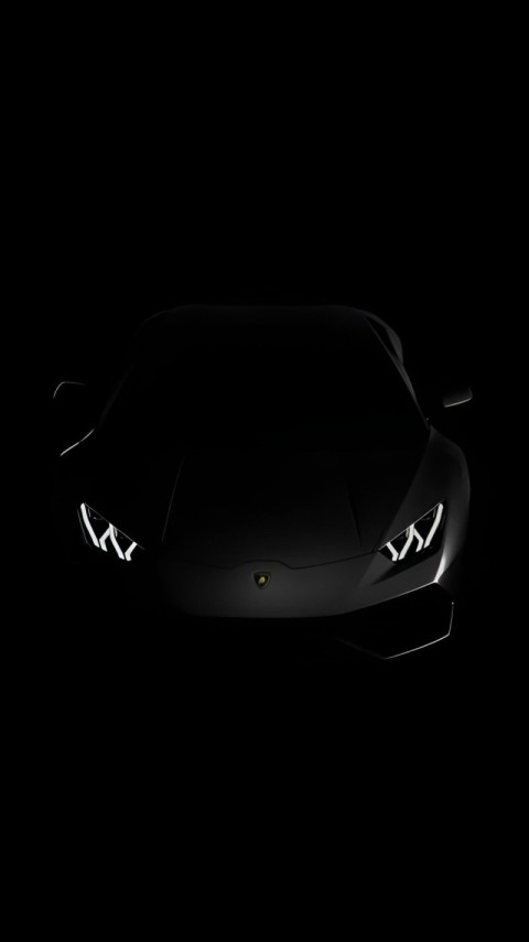 Wallpaper Lamborghini 4K with Black Screen