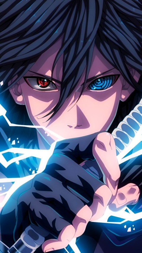Wallpaper Sasuke 4K for Phone