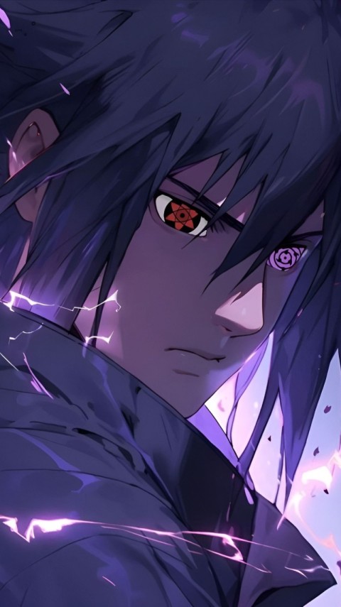 Wallpaper Sasuke 4K for iPhone