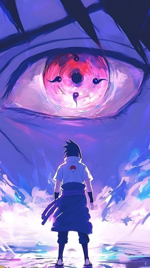 Wallpaper Sasuke for Phone 4K