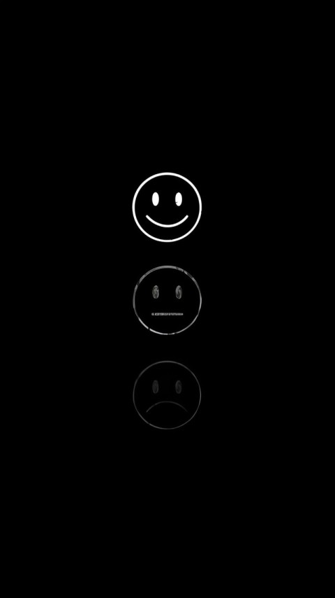 Wallpaper Sad Black 4K for Phone