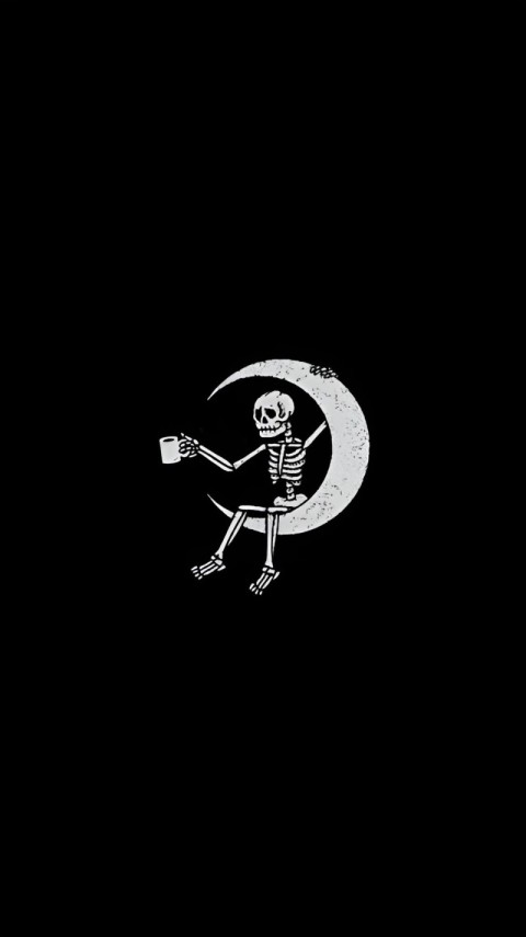 Wallpaper Sad Black 4K for iPhone