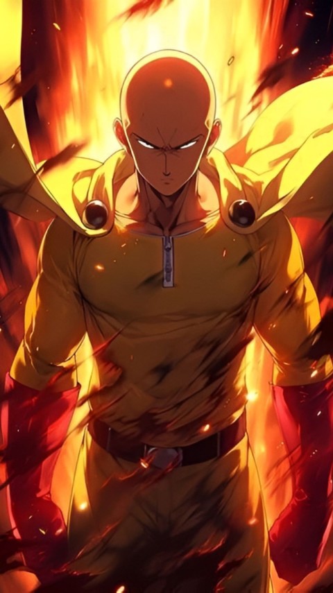 Wallpaper One Punch Man for Phone 4K
