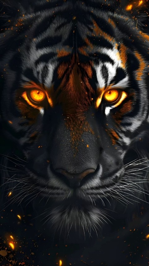 Wallpaper 4K for Mobile with Black Color