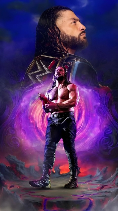 Wallpaper Roman Reigns 4K for Phone