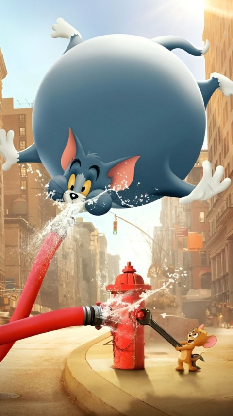 Wallpaper Tom and Jerry 4K for iPhone