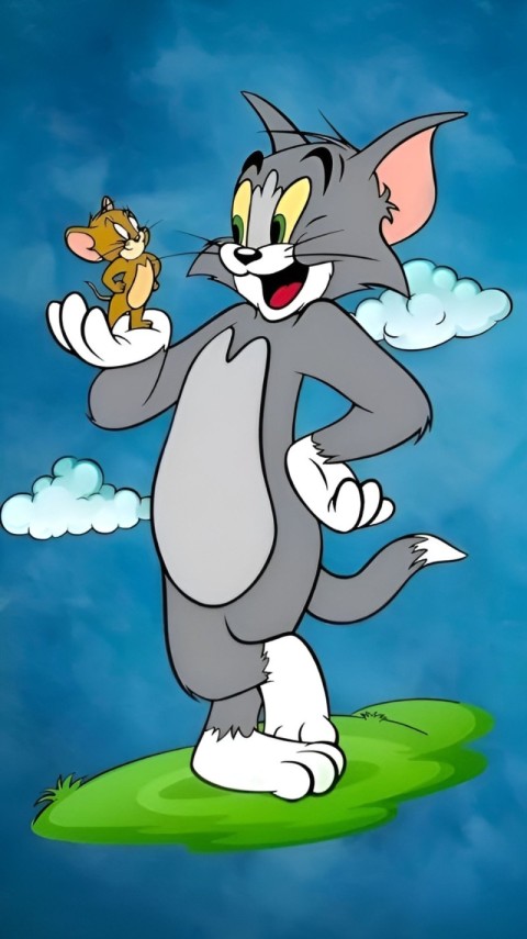 Wallpaper Tom and Jerry for Phone 4K
