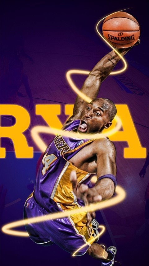 Wallpaper Kobe Bryant 4K for iPhone