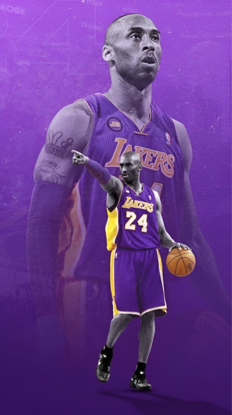 Wallpaper Kobe Bryant for Phone 4K