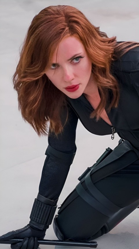 Wallpaper Scarlett Johansson 4K for iPhone