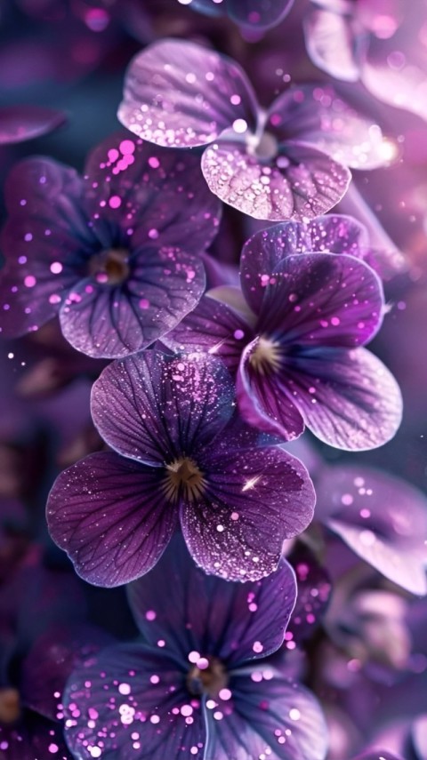 Colour Wallpaper Purple 4K for iPhone