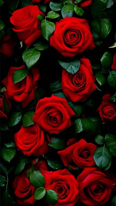 Wallpaper Red Roses HD for Phone