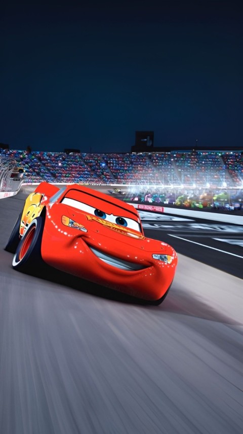 Wallpaper Cars McQueen for Phone 4K
