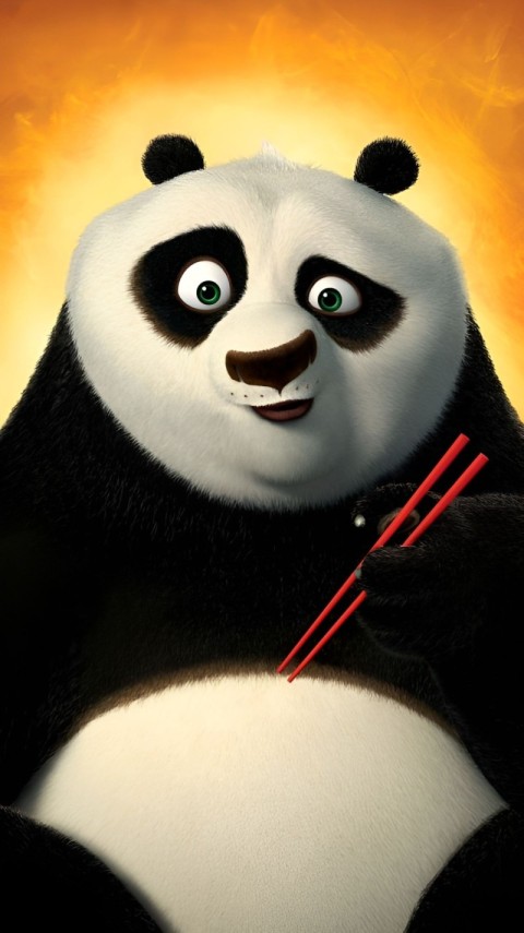 Kung Fu Panda Wallpaper 4K for Phone