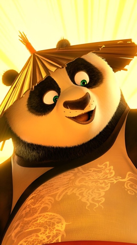 Kung Fu Panda Wallpaper for Phone 4K