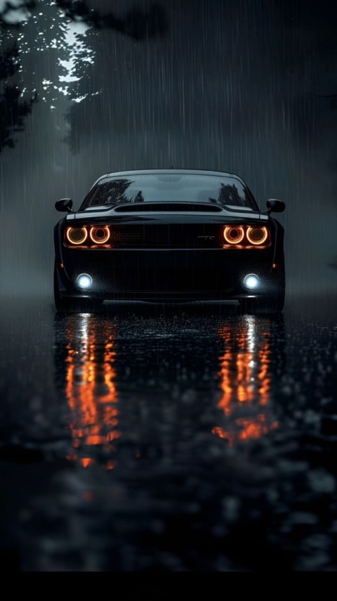 Black Wallpaper Cars 4K for iPhone