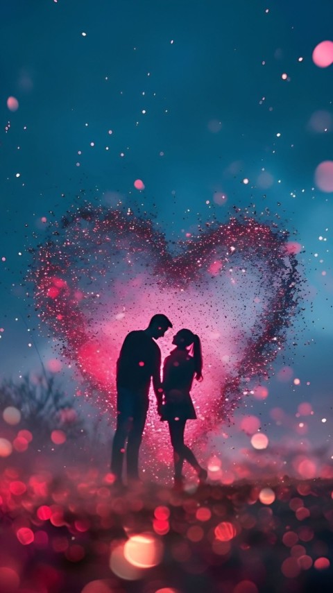 Wallpaper Love Heart 4K for Phone