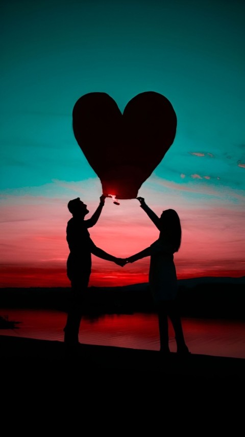 Wallpaper Love Heart for Phone 4K