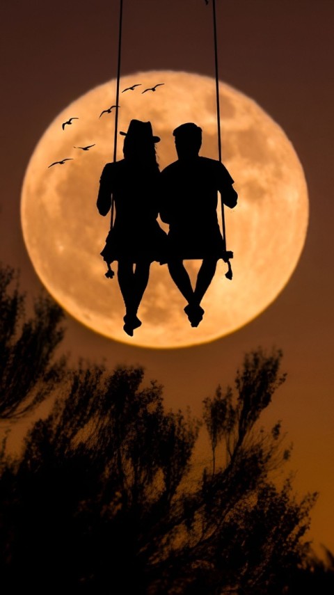 Wallpaper Love Couple 4K for Phones