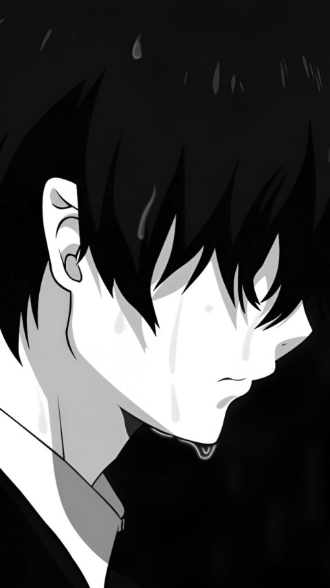 Anime Wallpaper Sad 4K for Phone