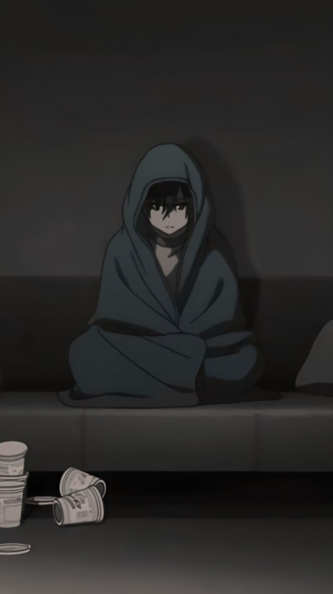 Anime Wallpaper Sad for Phone 4K
