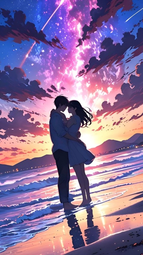 Wallpaper Anime Couple HD for Mobile