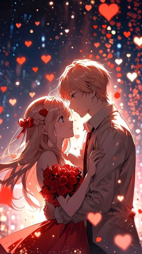 Wallpaper Anime Couple for Phone 4K