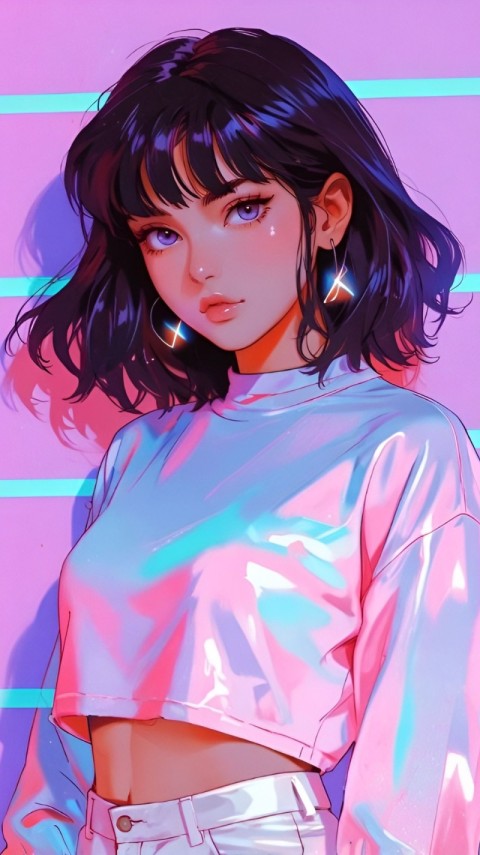 Phone Wallpaper Cute Girl for Phone 4K