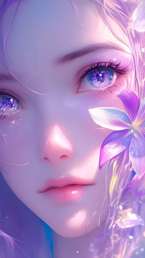 iPhone Wallpaper Cute Girl for Phone 4K
