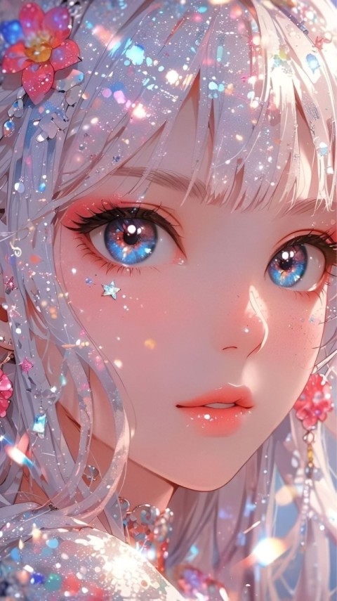 Wallpaper Cute Aesthetic Girl 4K for Phone