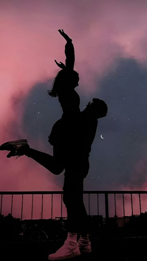 Wallpaper Love Cute Couple for Phone 4K