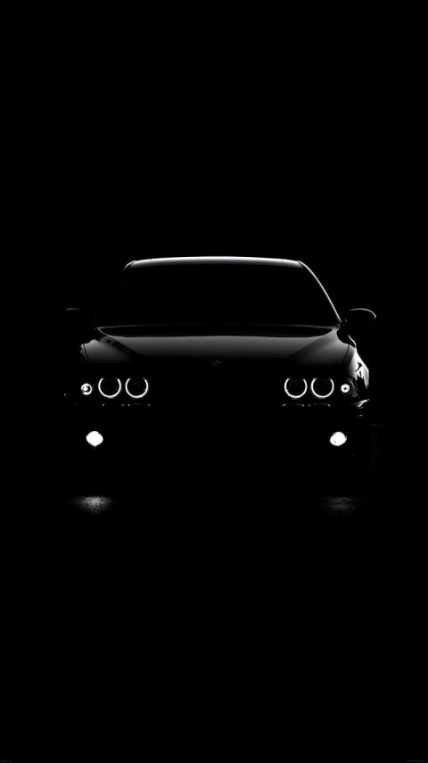 Wallpaper Black 4K Car for Phone