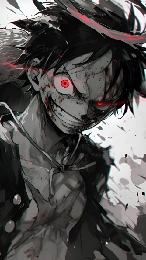 Monkey D Luffy Wallpaper 4K for iPhone
