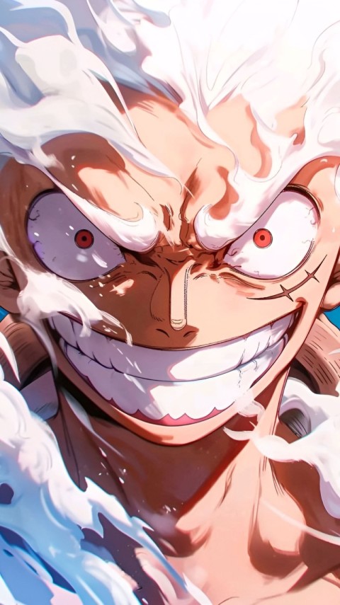 Monkey D Luffy Wallpaper Gear 5 4K for Phone