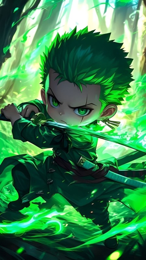 Zoro Wallpaper One Piece for Phone 4K