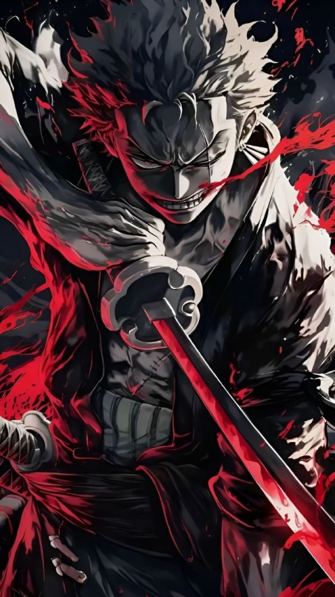 Zoro Roronoa Wallpaper 4K for Mobile