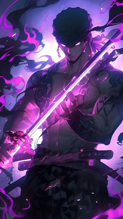 Zoro Roronoa Wallpaper 4K for Phones