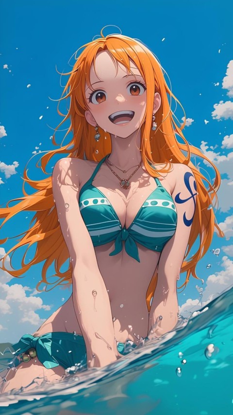 Nami Wallpaper One Piece 4K for Phones