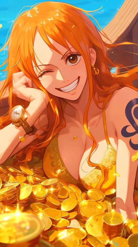 Nami Wallpaper One Piece 4K for Phone