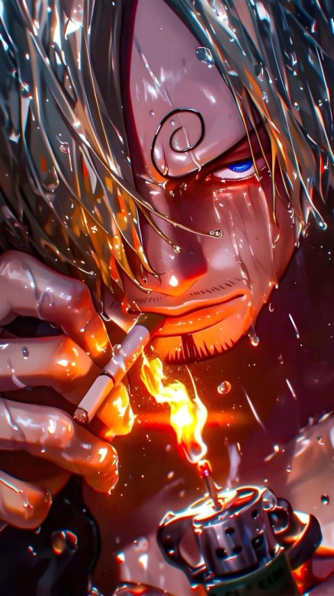 Sanji Wallpaper One Piece 4K for Phone