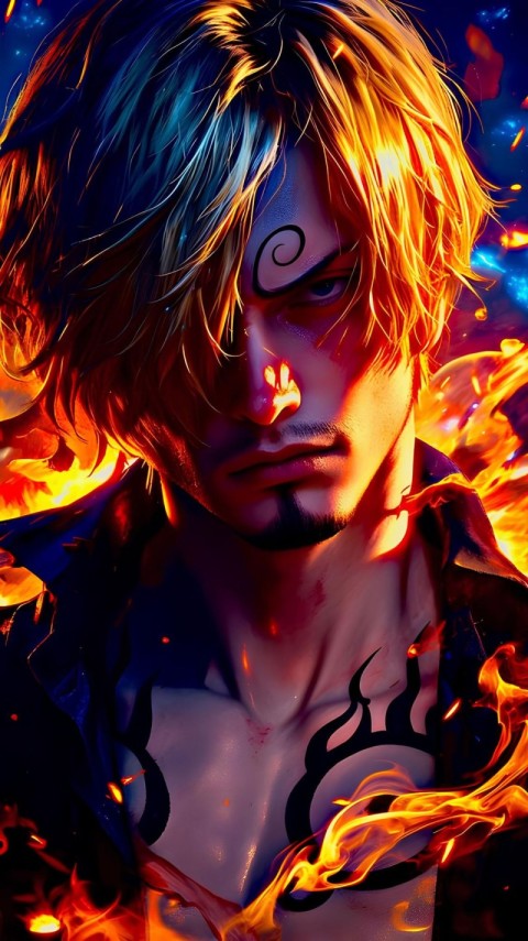 Sanji Wallpaper One Piece for Phone 4K