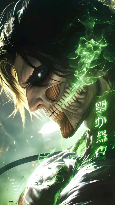 Eren Yeager Wallpaper 4K for Phones