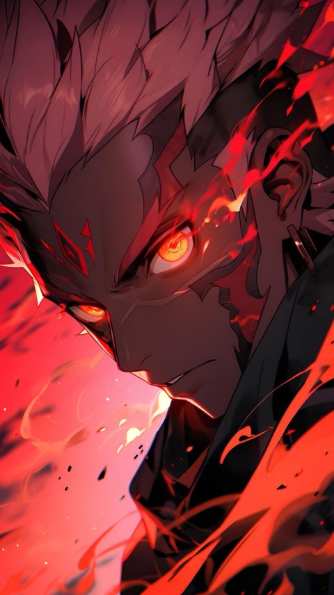 King Sukuna Wallpaper 4K for Phones