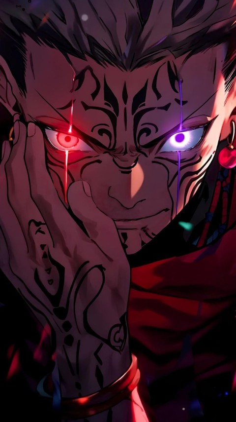 King Sukuna Wallpaper 4K for iPhone