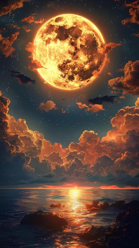 4K Backgrounds Phone Moon Wallpaper for Phone