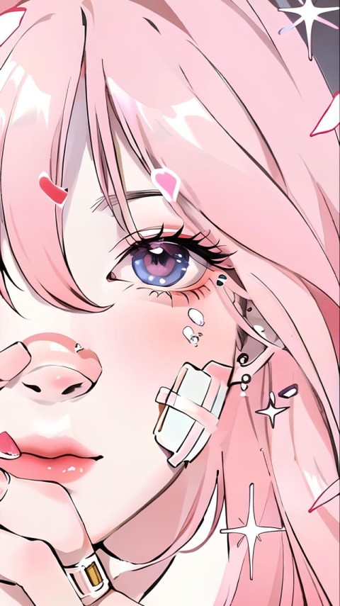 Kawaii Wallpaper Cute Girl 4K for Phone